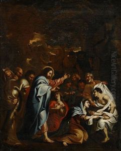 Lazarus Uppstandelse by Andrea Sacchi