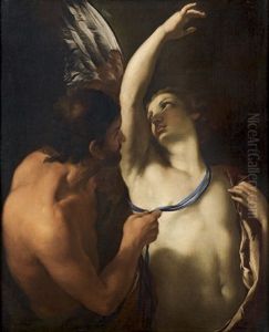 Dedale Et Icare by Andrea Sacchi