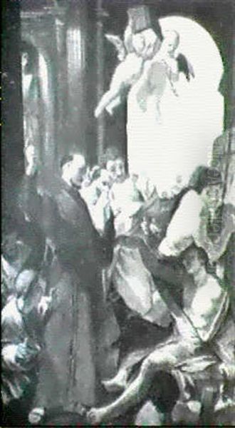 Saint Antoine De Padoue Ressuscitant Un Homme Mort - view 1