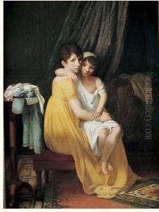 Portrait De Deux Jeunes Soeurs Portrait De Deux Jeunes Soeurs
