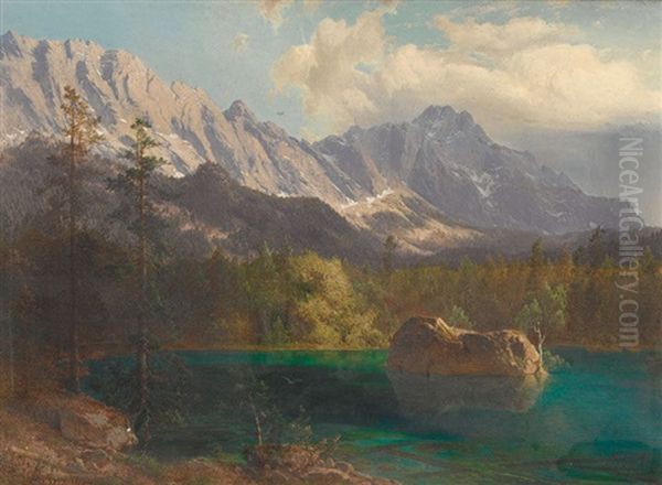 Der Eibsee Bei Garmisch-partenkirchen - view 1