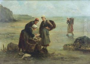 The Day's Catch by Philip Lodewijk Jacob Frederik Sadee