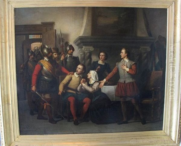 The Patriotic Call To Arms , Historical Scene - view 1