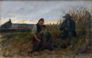Moment Van Rust by Philip Lodewijk Jacob Frederik Sadee
