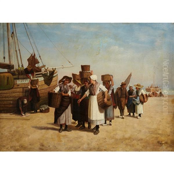 Terugkeer Van De Vischafslag (after The Catch) - view 1