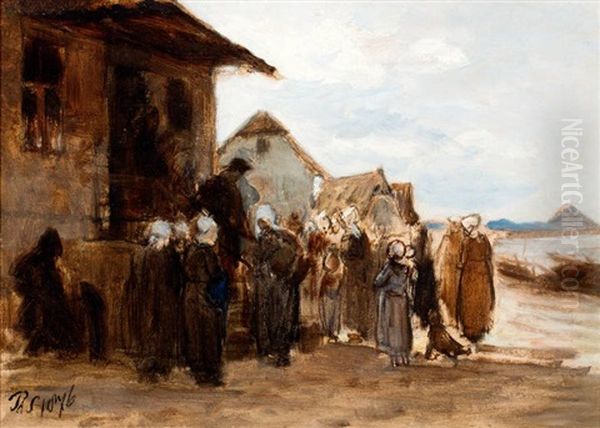 Armendag Katwijk, Gelduitdeling - view 1
