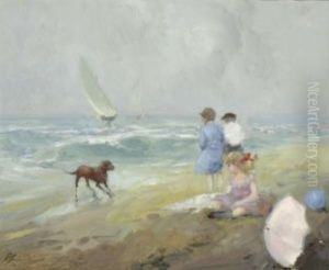 Strandszene Strandszene