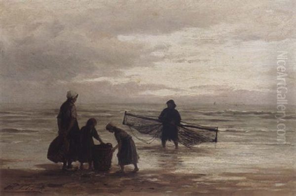A Shrimper On The Beach - view 1