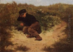 A Young Boy In The Dunes A Young Boy In The Dunes