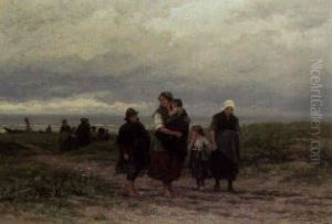 The Fisher Family's Return by Philip Lodewijk Jacob Frederik Sadee