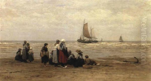 Seeing Off The Fishermen - view 1