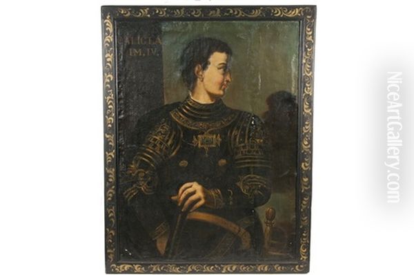 Portrait Of Emperor Caligula (from The Emperors And Empresses Of Rome Series) (after Original Paintings By Titian) - view 1