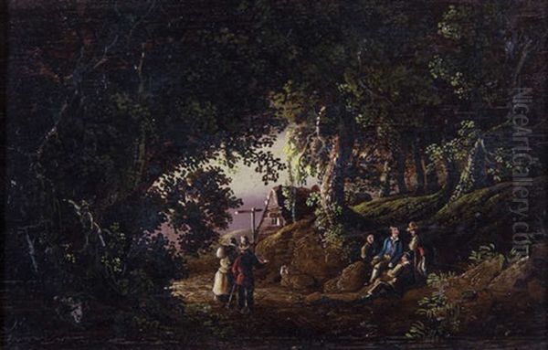 A Landscape With Figures - view 1
