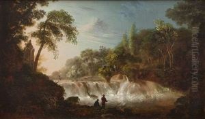 Figures By A Weir