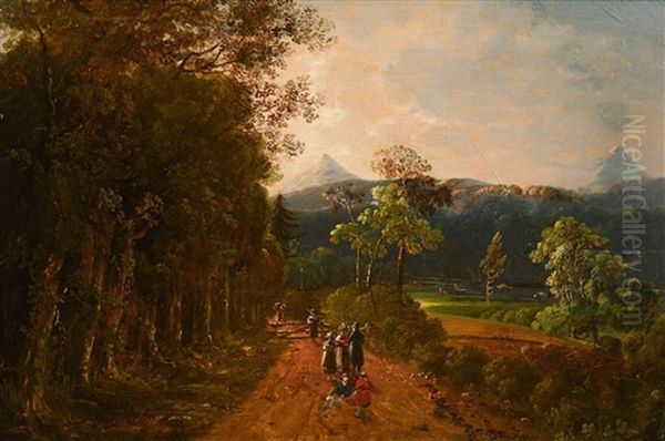 View Of The Great Sugar Loaf And Little Sugar Loaf, Co. Wicklow - view 1