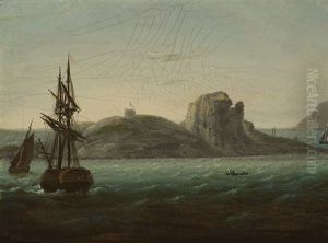 View Of Ireland's Eye by William Sadler the Younger