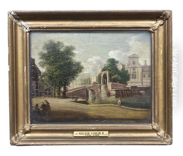View Of Venice And View Of Dutch Canal (pair) - view 1
