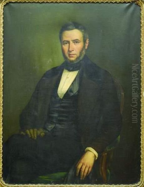 Portrait D'homme Assis - view 1