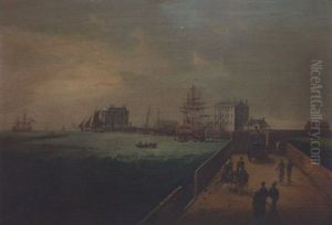 Ringsend, Dublin by William Sadler the Younger