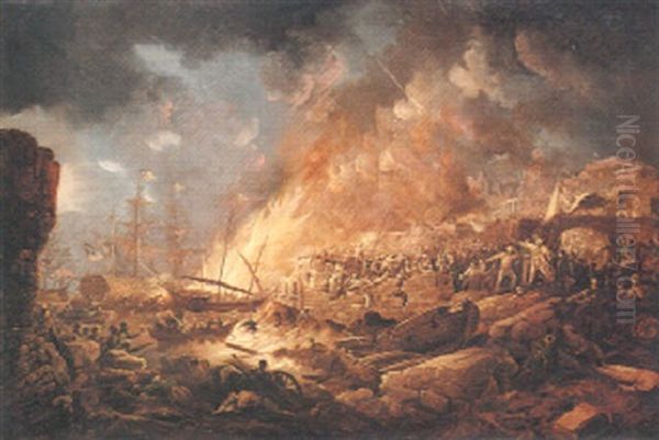 The Bombardment Of Algers - view 1