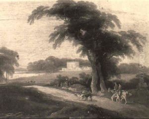 Huntsmen Before A Country House (castleward, Co. Down, Ireland?) Huntsmen Before A Country House (castleward, Co. Down, Ireland?)