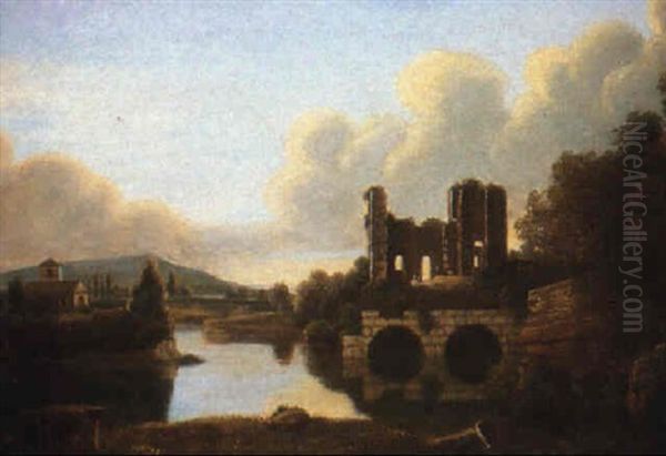 Landscape With Castle Ruins - view 1