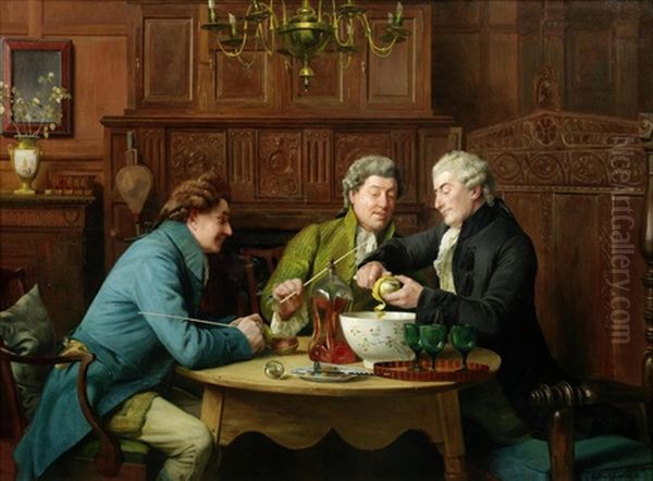 A Good Bowl Of Punch by Walter-Dendy Sadler