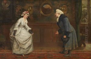 Artighetsvisit by Walter-Dendy Sadler