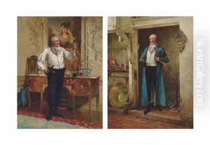 His Favourite Bin (+ The Butler's Glass; Pair) by Walter-Dendy Sadler