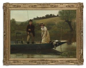 Netting The Catch by Walter-Dendy Sadler