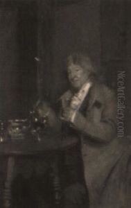 A Glass Of Toddy by Walter-Dendy Sadler