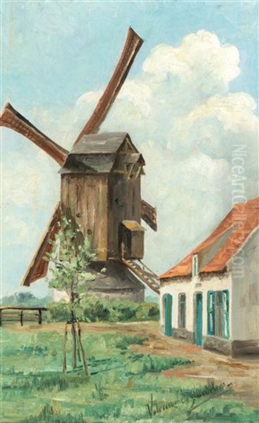 Landscape With Windmill - view 1