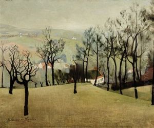 Landscape In Etikhove (ca. 1925) by Valerius De Saedeleer