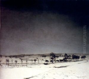 La Route Dans La Plaine En Hiver La Route Dans La Plaine En Hiver
