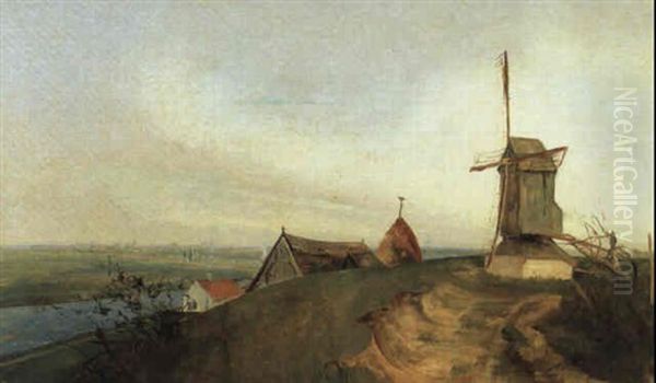 Moulin Dans Un Paysage - view 1