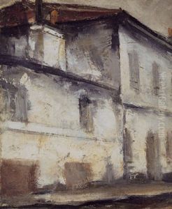 Moya No Hi Kabe No Aru Tori - Hazy Day, Street Walls by Yuzo Saeki