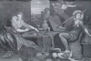 Vanite: La Richesse Et La Foi by Jan Pietersz Saenredam