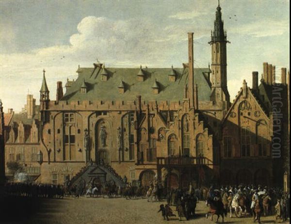 The Town Hall At Haarlem - view 1