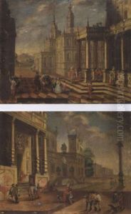 Architectural Capriccio With The Story Of The Prodigal Son Architectural Capriccio With The Story Of The Prodigal Son
