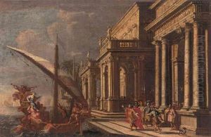 The Meeting Of Anthony And Cleopatra