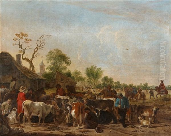 A Cattle Market - view 1