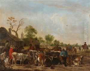 A Cattle Market A Cattle Market