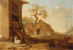 Farmstead With Cattle