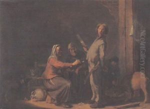 Der Junge Biertrinker by Cornelis Saftleven