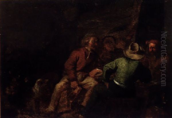 Peasants In An Interior - view 1