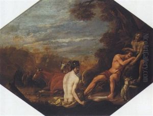 Mercury And Argus by Cornelis Saftleven