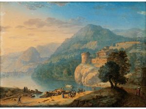 Bergige Landschaft