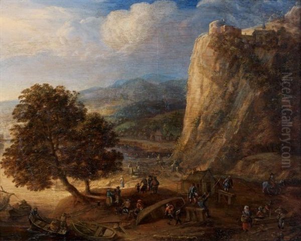 Paysage De La Vallee Du Rhin - view 1