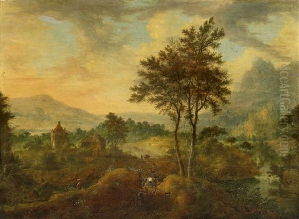 Bergige Landschaft (painted By A Dutch Artist) - view 1
