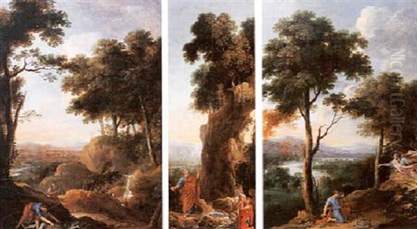 L'abandon De Moise Au Fleuve - view 1